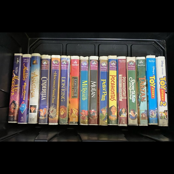 Disney Other Original Vcr Disney Movies Collectibles Poshmark